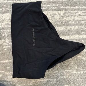 Alphalete Midnight Black Sports bra